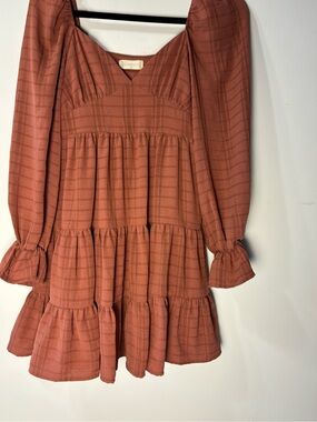 Altar'd State Rust Mini Dress